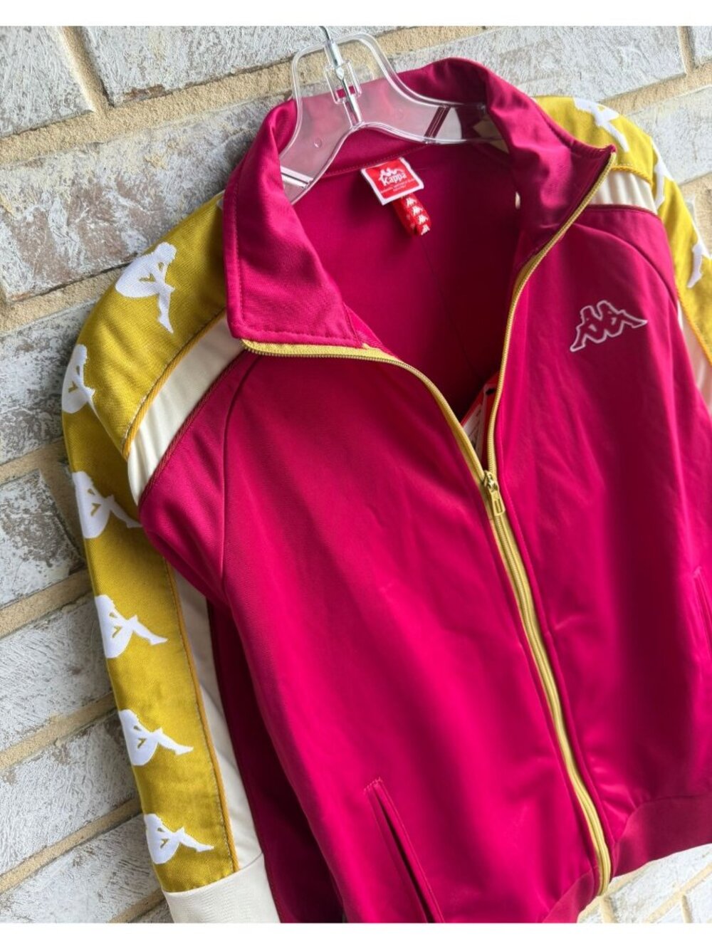 Kappa Nwt 222 Banda Long Sleeve Zip Front Regular Fit Track Jacket Size M — image 7 of 8